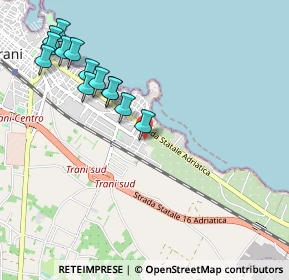 Mappa Via Pisa, 76125 Trani BT, Italia (1.17692)