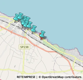 Mappa Via Pisa, 76125 Trani BT, Italia (2.075)