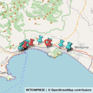 Mappa Viale Sparanise 2° Tratto, 04023 Formia LT, Italia (3.76688)