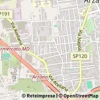 Mapa Arzano