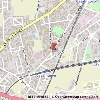 Mappa Piazza dell'Immacolata, 4, 80013 Casalnuovo di Napoli, Napoli (Campania)