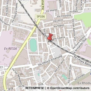 Mappa Via Fratelli Cervi, 5, 80026 Casoria, Napoli (Campania)