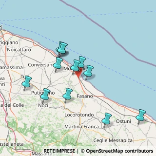 Mappa SS  16 km 849, 70043 Monopoli BA, Italia (15.3325)