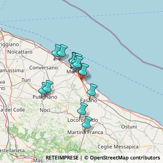 Mappa SS  16 km 849, 70043 Monopoli BA, Italia (11.45077)
