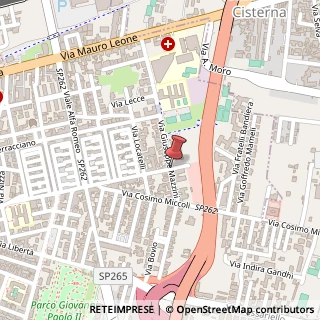 Mappa Via Giuseppe Mazzini,  146, 80038 Pomigliano d'Arco, Napoli (Campania)