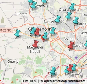 Mappa Via togliatti, 80018 Mugnano di Napoli NA, Italia (5.491)