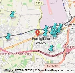 Mappa Via Napoli, 80038 Pomigliano d'Arco NA, Italia (1.01636)