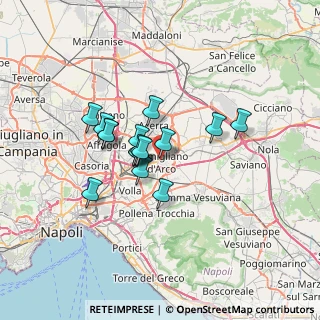 Mappa D'Arco, 80038 Pomigliano d'Arco NA, Italia (5.27125)