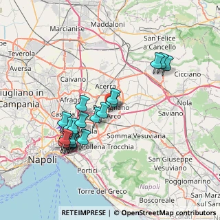 Mappa D'Arco, 80038 Pomigliano d'Arco NA, Italia (7.87)