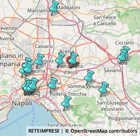 Mappa Via Napoli, 80038 Pomigliano d'Arco NA, Italia (9.4675)