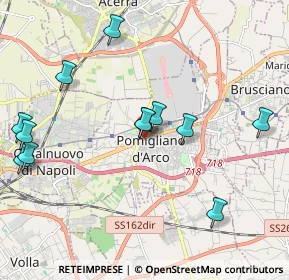 Mappa Via Napoli, 80038 Pomigliano d'Arco NA, Italia (2.51077)