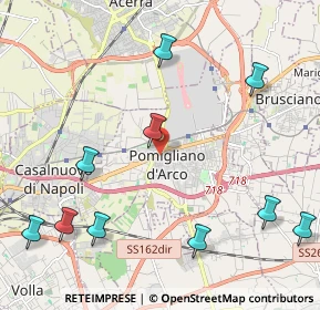 Mappa Via Napoli, 80038 Pomigliano d'Arco NA, Italia (3.00364)