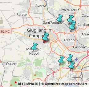 Mappa Via Volpe, 80018 Mugnano di Napoli NA, Italia (4.34364)