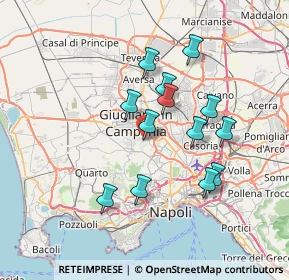 Mappa Via Volpe, 80018 Mugnano di Napoli NA, Italia (6.67846)