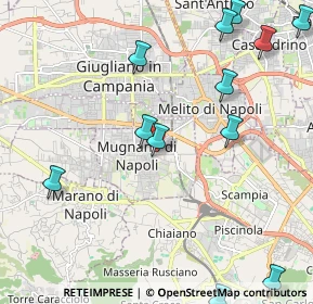Mappa Via Volpe, 80018 Mugnano di Napoli NA, Italia (2.92333)