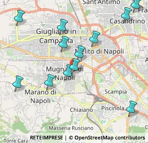 Mappa Via Volpe, 80018 Mugnano di Napoli NA, Italia (2.39833)