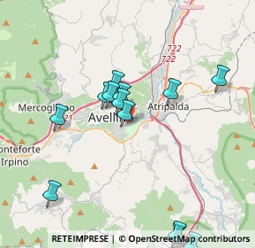 Mappa Contrada San Tommaso, 83100 Avellino AV, Italia (4.685)