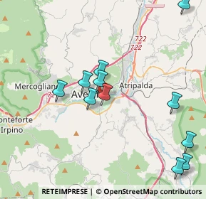 Mappa Contrada San Tommaso, 83100 Avellino AV, Italia (4.59182)