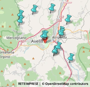 Mappa Contrada San Tommaso, 83100 Avellino AV, Italia (3.89077)