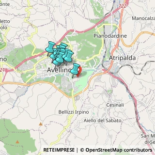 Mappa Contrada San Tommaso, 83100 Avellino AV, Italia (1.38615)