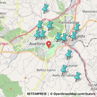 Mappa Contrada San Tommaso, 83100 Avellino AV, Italia (2.18333)