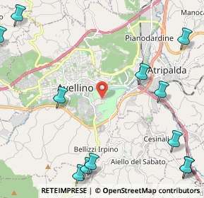 Mappa Contrada San Tommaso, 83100 Avellino AV, Italia (3.59308)