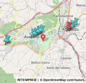 Mappa Contrada San Tommaso, 83100 Avellino AV, Italia (2.09364)