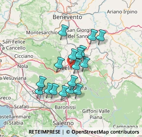 Mappa Contrada San Tommaso, 83100 Avellino AV, Italia (11.91235)
