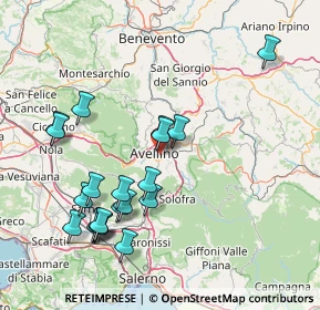 Mappa Contrada San Tommaso, 83100 Avellino AV, Italia (17.6295)