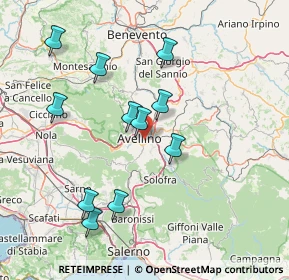 Mappa Contrada San Tommaso, 83100 Avellino AV, Italia (15.88818)