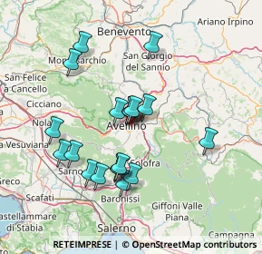 Mappa Contrada San Tommaso, 83100 Avellino AV, Italia (13.5535)
