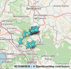 Mappa Contrada San Tommaso, 83100 Avellino AV, Italia (7.89846)