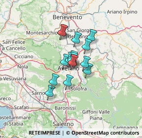 Mappa Contrada San Tommaso, 83100 Avellino AV, Italia (8.446)