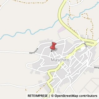 Mappa Via XXV Aprile, 85020 Maschito PZ, Italia, 85020 Maschito, Potenza (Basilicata)