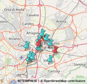 Mappa Via Castaldi, 80013 Casalnuovo di Napoli NA, Italia (2.86583)