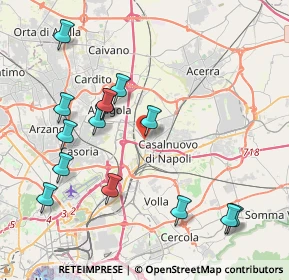 Mappa Via Castaldi, 80013 Casalnuovo di Napoli NA, Italia (4.66929)