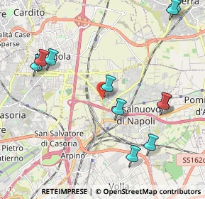 Mappa Via Castaldi, 80013 Casalnuovo di Napoli NA, Italia (2.62364)