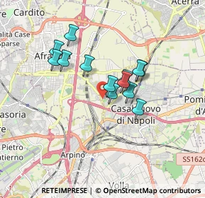 Mappa Via Castaldi, 80013 Casalnuovo di Napoli NA, Italia (1.41692)