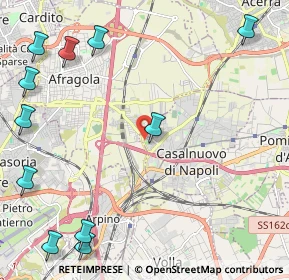 Mappa Via Castaldi, 80013 Casalnuovo di Napoli NA, Italia (3.40091)