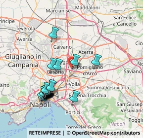 Mappa Via Castaldi, 80013 Casalnuovo di Napoli NA, Italia (8.276)