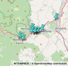 Mappa Via de Nardi, 83013 Mercogliano AV, Italia (1.78636)