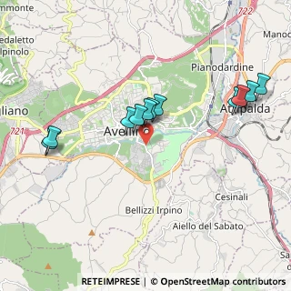 Mappa Via Papa, 83100 Avellino AV, Italia (2.04636)