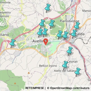 Mappa Via Papa, 83100 Avellino AV, Italia (2.45)