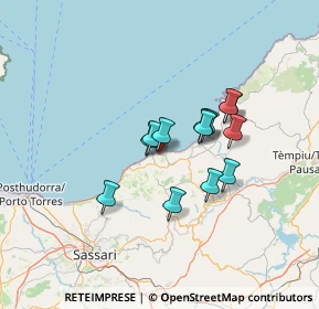 Mappa Via Amsicora, 07031 Castelsardo SS, Italia (10.62154)