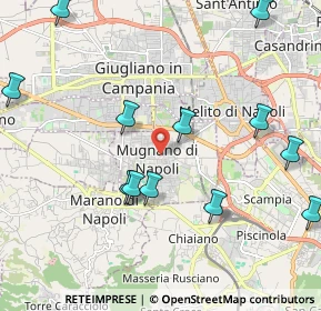 Mappa 80018 Mugnano di Napoli NA, Italia (2.5925)