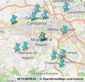 Mappa 80018 Mugnano di Napoli NA, Italia (2.33429)