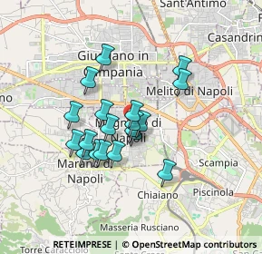 Mappa Via Armando Diaz, 80018 Mugnano di Napoli NA, Italia (1.41053)