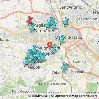 Mappa 80018 Mugnano di Napoli NA, Italia (1.94421)