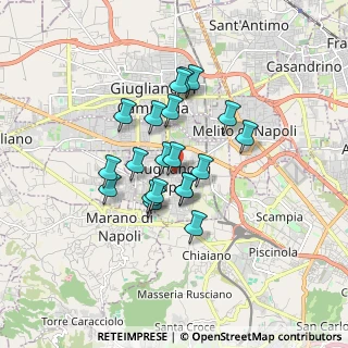 Mappa 80018 Mugnano di Napoli NA, Italia (1.3765)