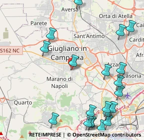 Mappa Via Armando Diaz, 80018 Mugnano di Napoli NA, Italia (6.12)